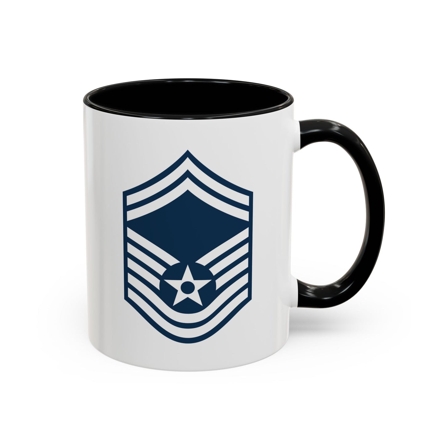 Accent Coffee Mug (11oz & 15oz) - USAF - Senior Master Sergeant (E8a) - 2020
