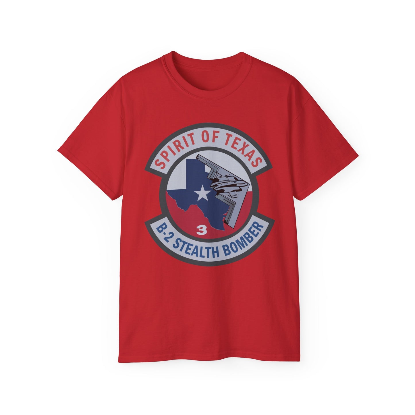 Unisex Ultra Cotton Tee - USAF - B2 - Spirit of Texas - Stealth Bomber wo txt X 300