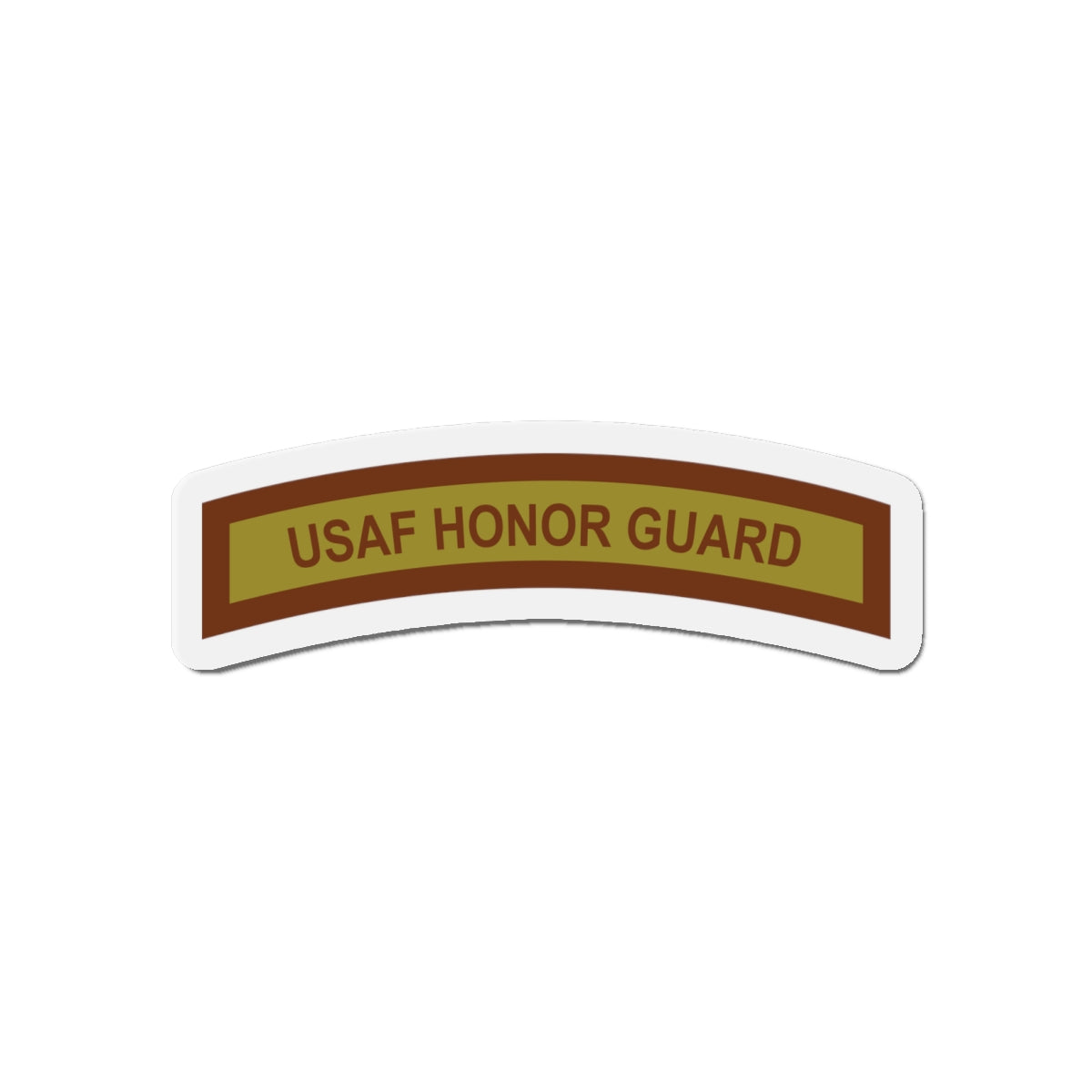 Die-Cut Magnet - USAF - Honor Guard Tab