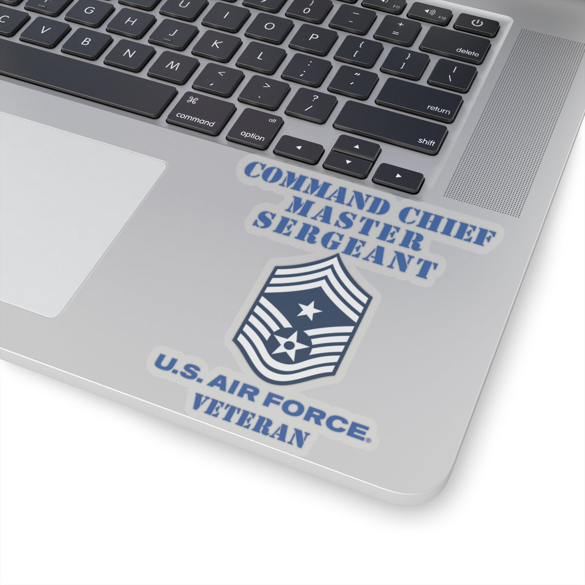 Kiss-Cut Stickers - USAF - Command Chief Master Sergeant (E9c) - 2020 - Veteran