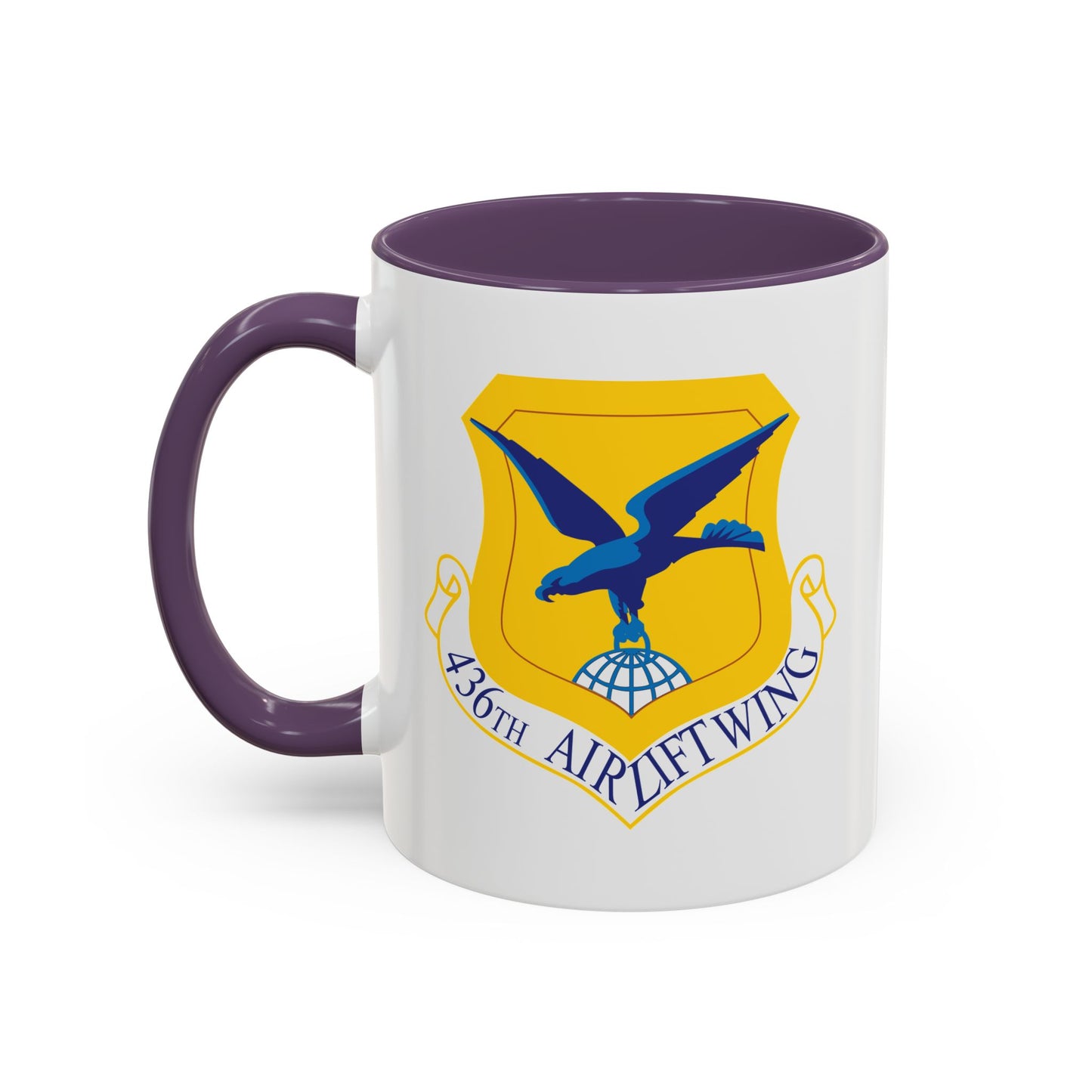 Accent Coffee Mug (11oz & 15oz) - USAF - 436th Airlift Wing wo Txt X 300