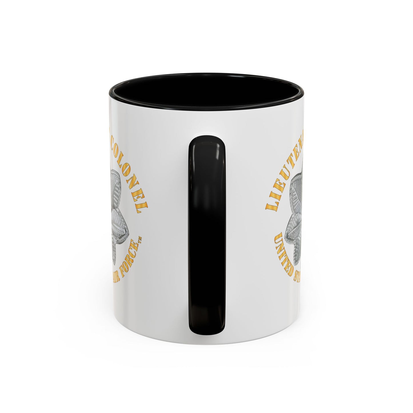 Accent Coffee Mug (11oz & 15oz) - USAF - Lieutenant Colonel - LTC - TM X 300