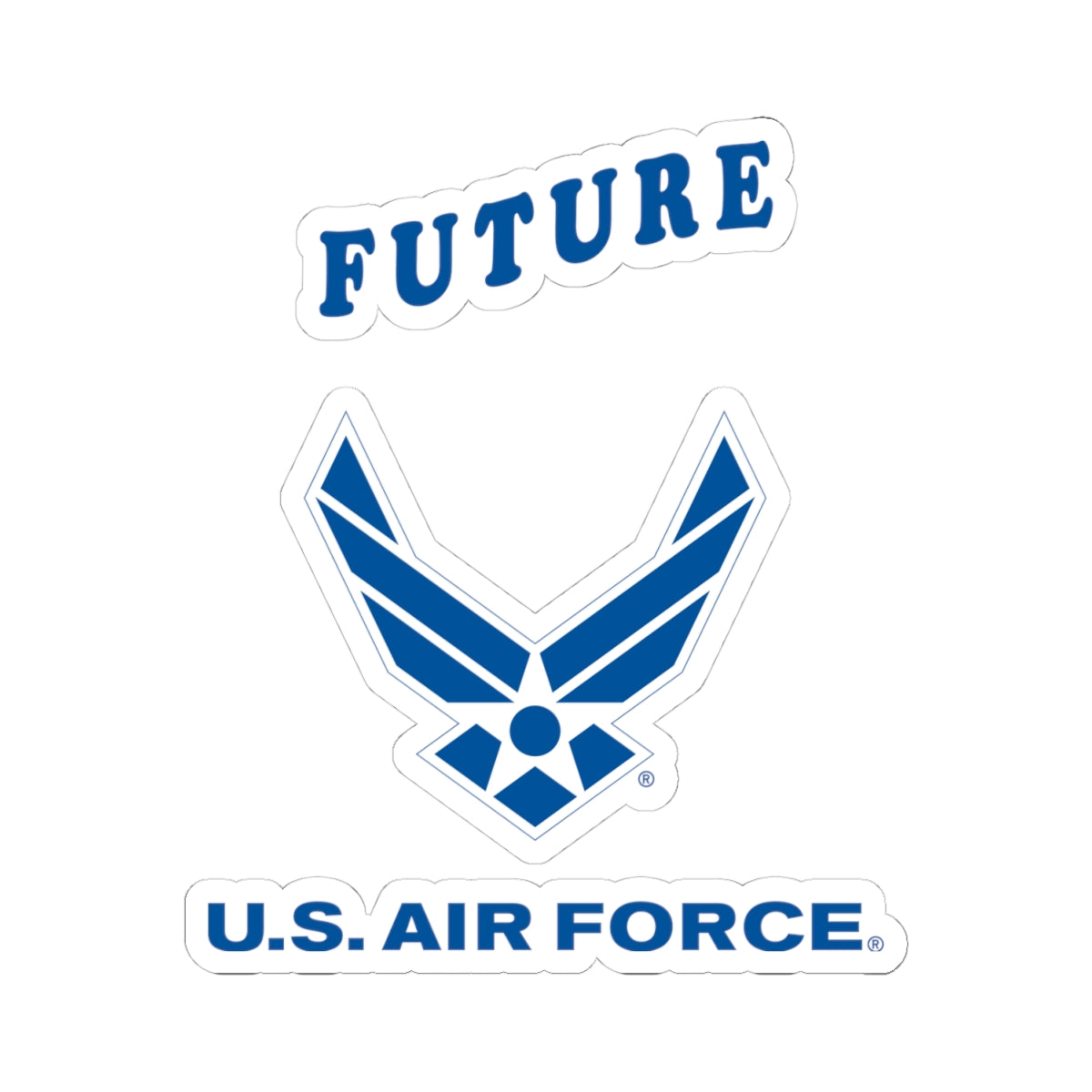 Kiss-Cut Stickers - USAF - Future Air Force X 300