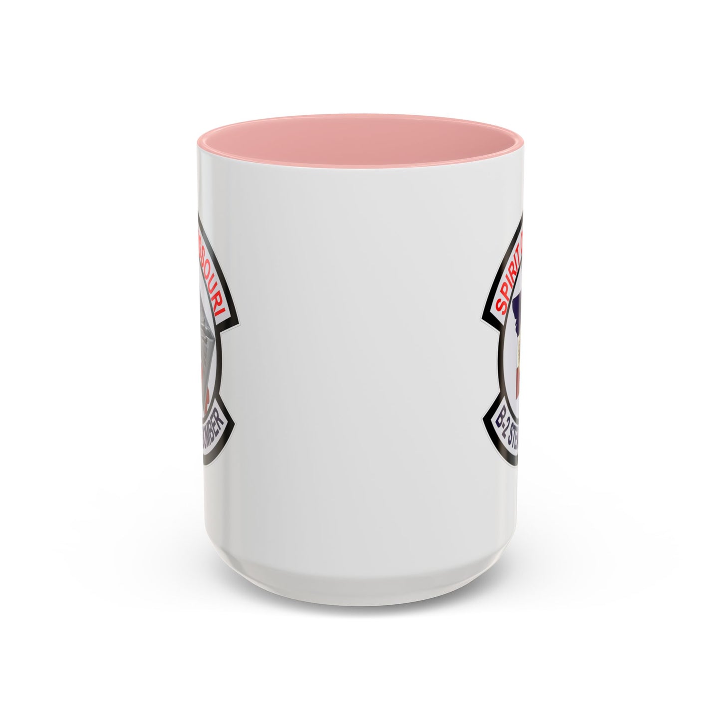 Accent Coffee Mug (11oz & 15oz) - USAF - B2 - Spirit of Missouri - Stealth Bomber wo Txt