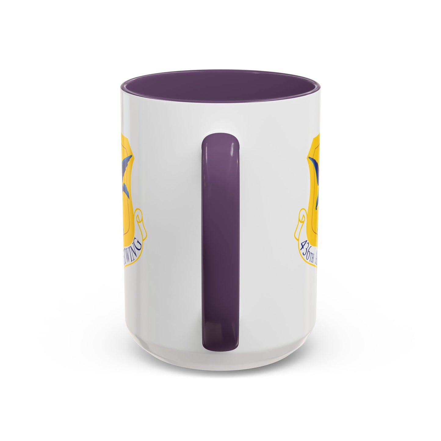 Accent Coffee Mug (11oz & 15oz) - USAF - 436th Airlift Wing wo Txt X 300