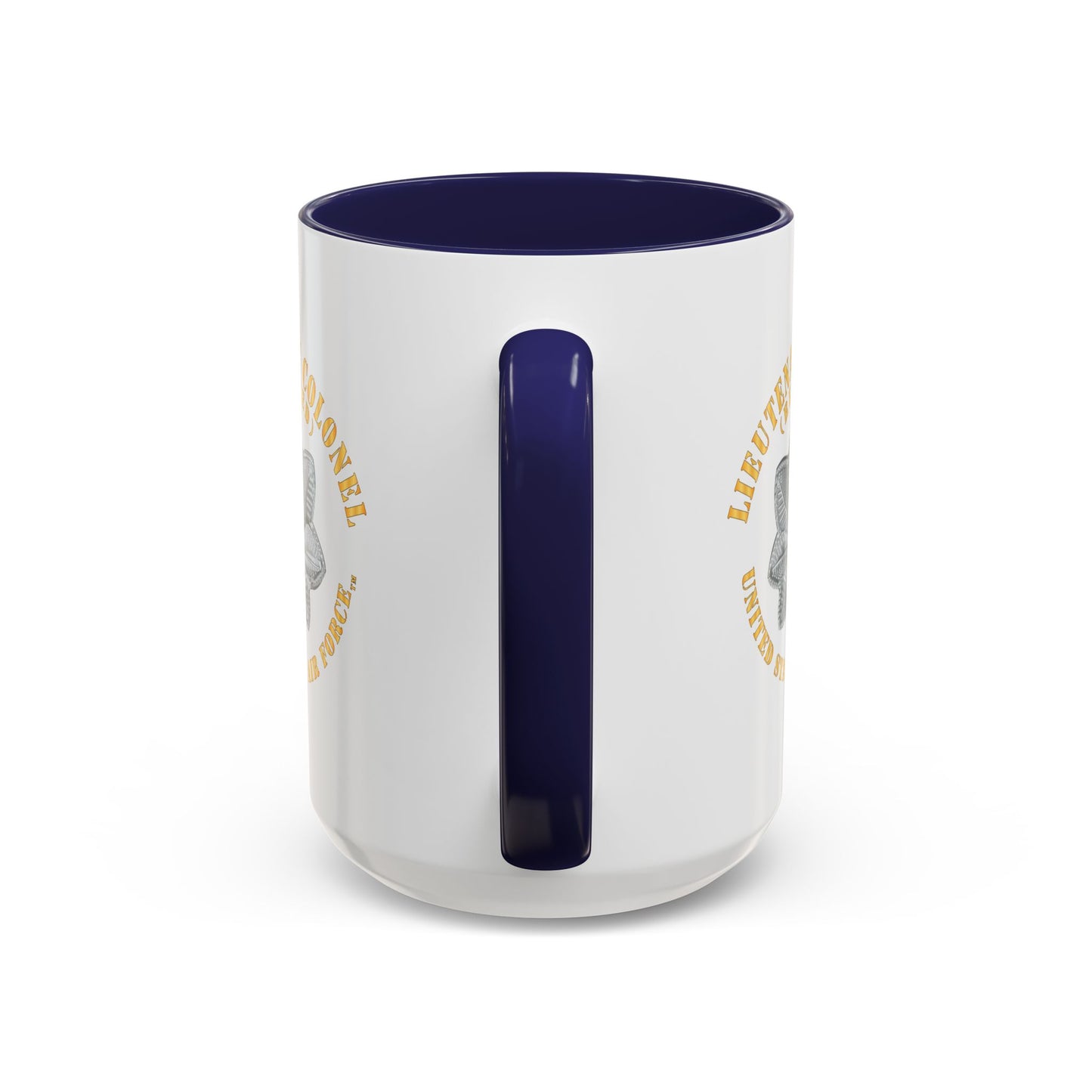Accent Coffee Mug (11oz & 15oz) - USAF - Lieutenant Colonel - LTC - Retired - TM X 300