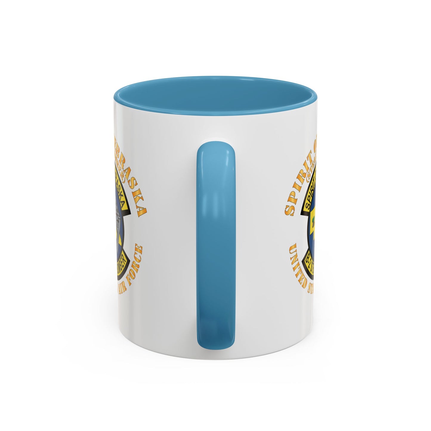 Accent Coffee Mug (11oz & 15oz) - USAF - B2 - Spirit of Nebraska - Stealth Bomber X 300
