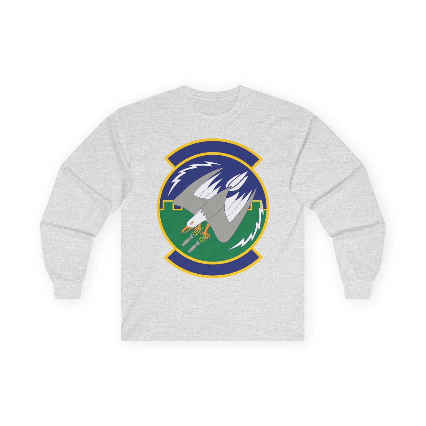 Unisex Ultra Cotton Long Sleeve Tee - USAF - 2nd Air Support Operations Squadron wo txt