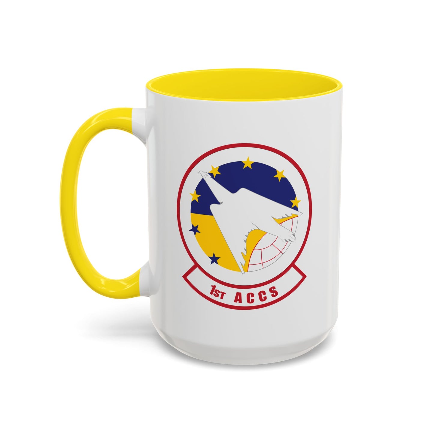 Accent Coffee Mug (11oz & 15oz) - USAF - 1st Airborne Command Control Squadron (ACC) wo txt X 300