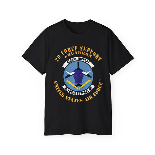 Unisex Ultra Cotton Tee - USAF - 2d Force Support Squadron