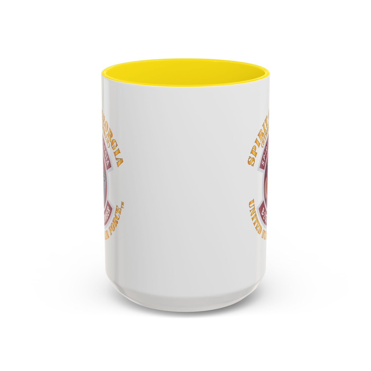Accent Coffee Mug (11oz & 15oz) - USAF - B2 - Spirit of Georgia - Stealth Bomber X 300