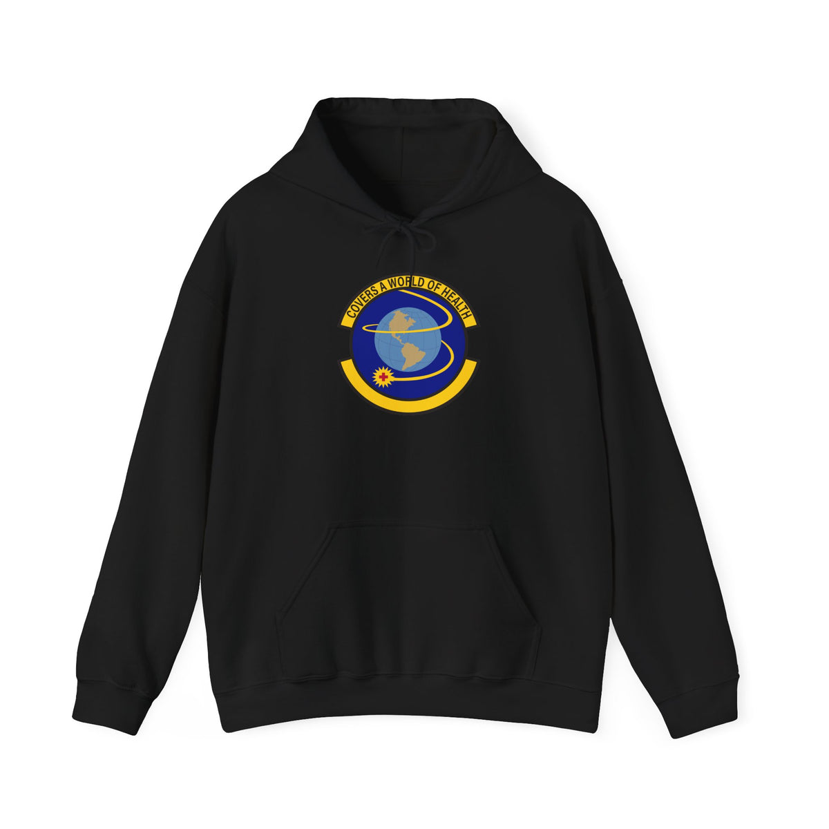 Unisex Heavy Blend Hooded Sweatshirt - USAF - 4th Operational Medical Readiness Sq wo txt X 300