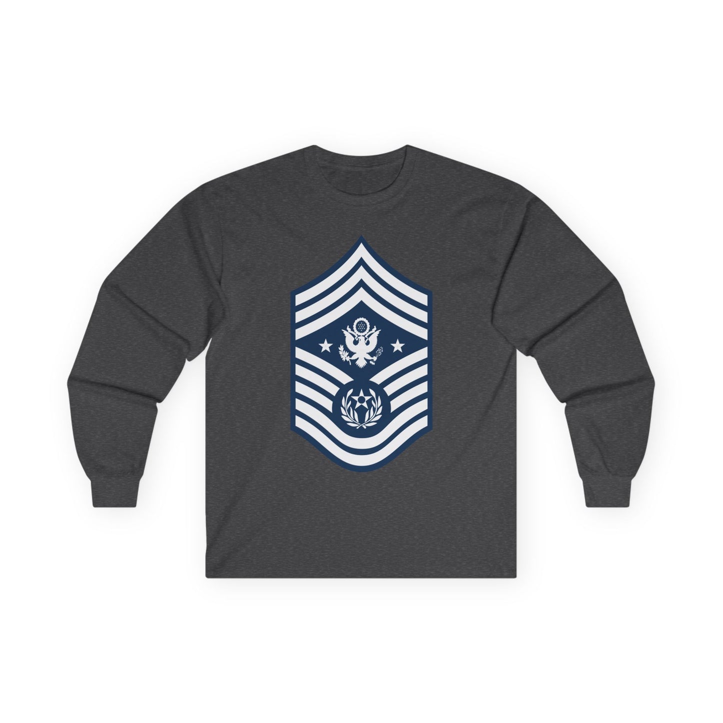 Unisex Ultra Cotton Long Sleeve Tee - USAF - Chief Master Sergeant of the Air Force (E9d) - 2020