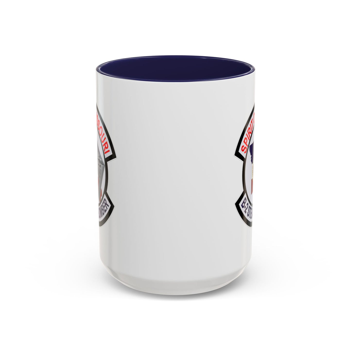 Accent Coffee Mug (11oz & 15oz) - USAF - B2 - Spirit of Missouri - Stealth Bomber wo Txt