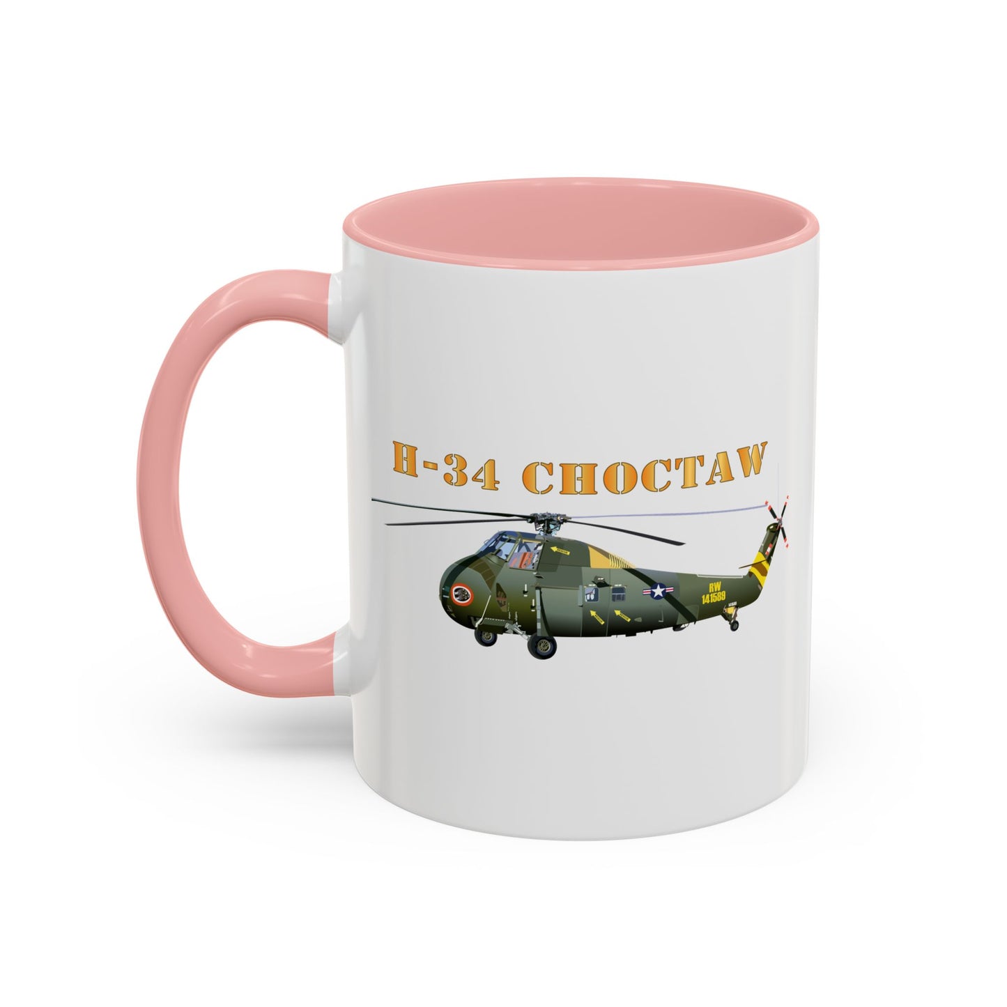 Accent Coffee Mug (11oz & 15oz) - H-34 Choctaw with Txt X 300