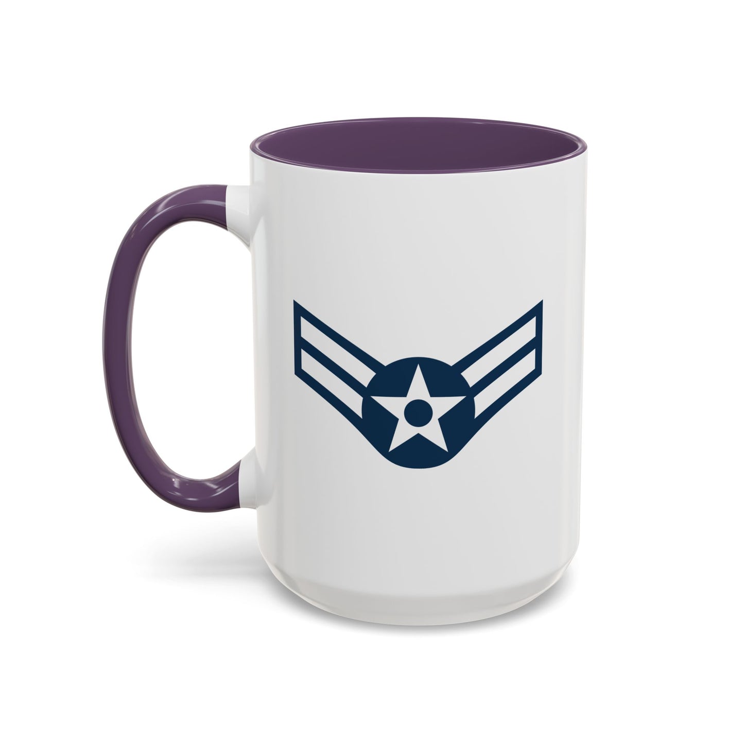 Accent Coffee Mug (11oz & 15oz) - USAF - Airman - First Class (E3) - 2020