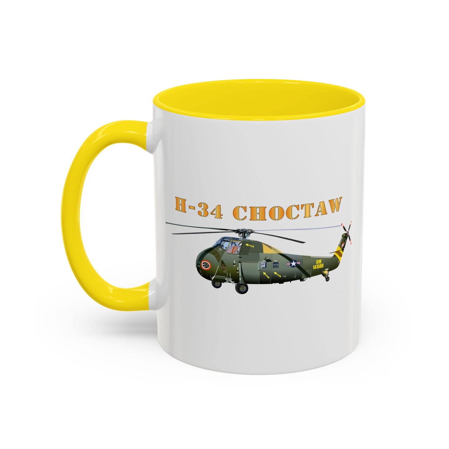 Accent Coffee Mug (11oz & 15oz) - H-34 Choctaw with Txt X 300