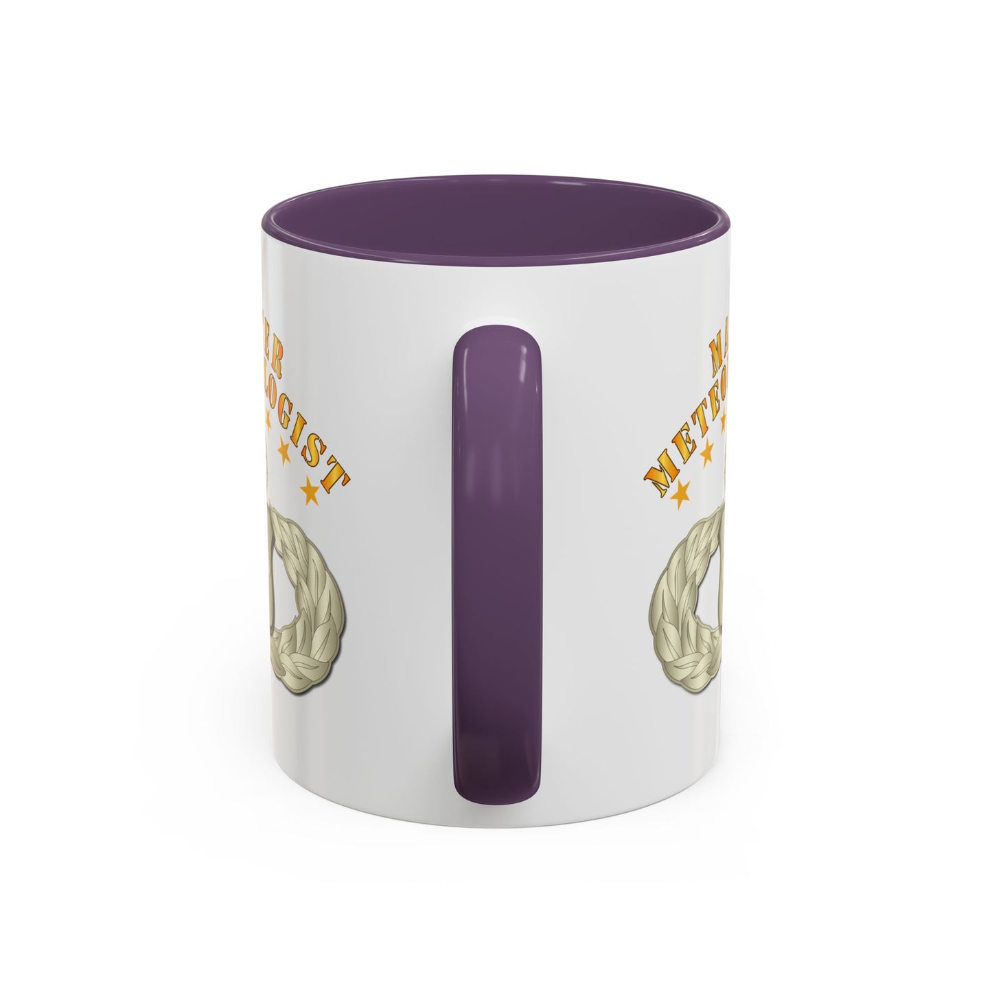 Accent Coffee Mug (11oz & 15oz) - USAF - Meteorologist - Master Badge wo DS