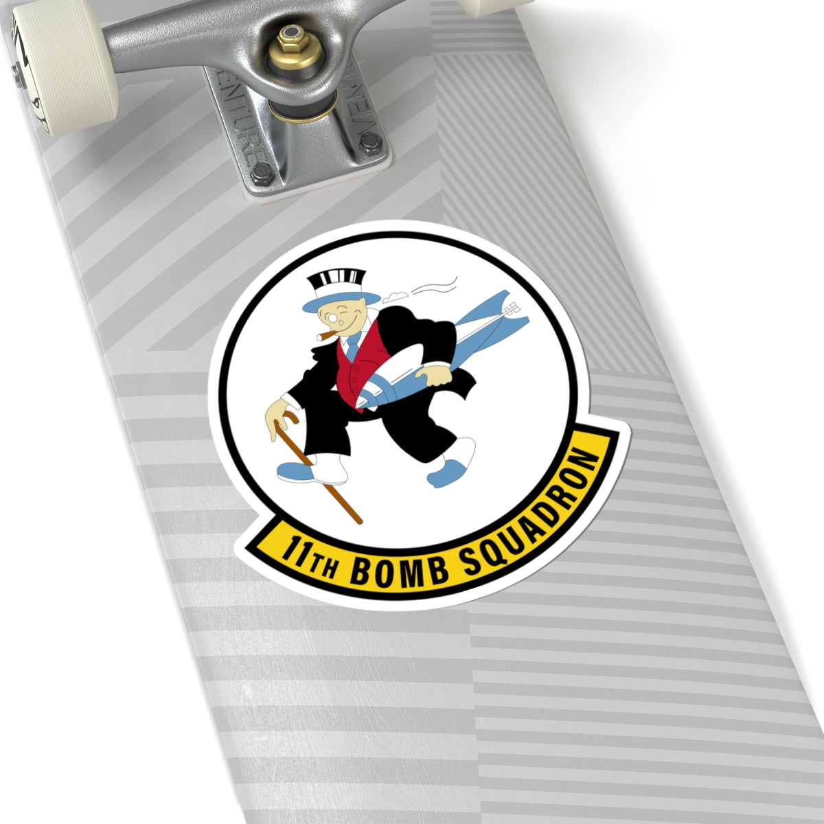 Kiss-Cut Stickers - USAF - 11th Bomb Squadron wo txt