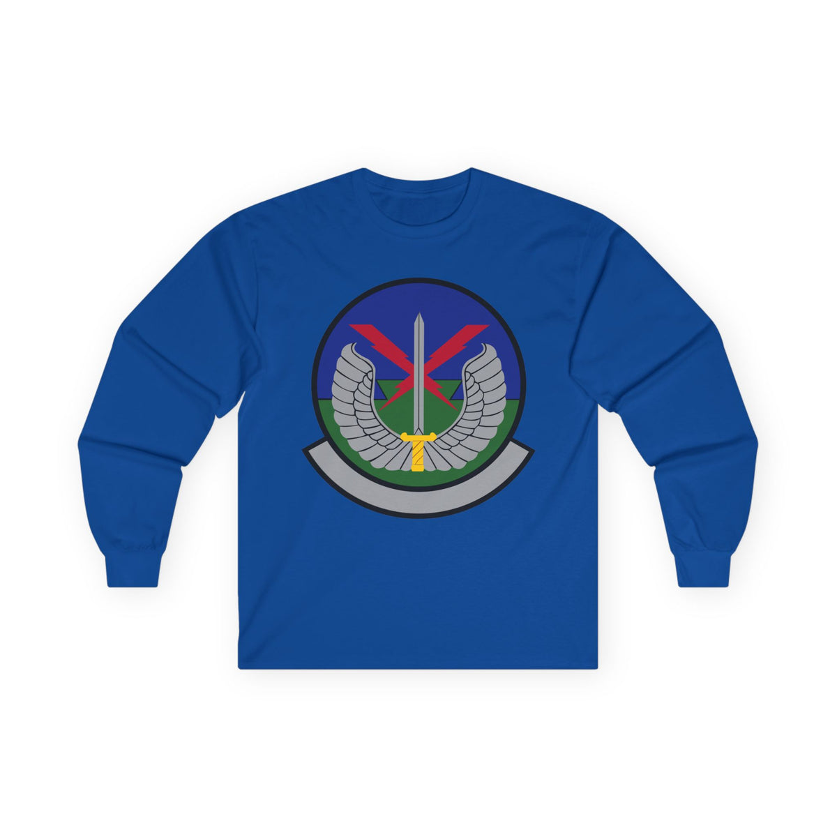 Unisex Ultra Cotton Long Sleeve Tee - USAF - 5th Air Support Operations Sq wo txt X 300