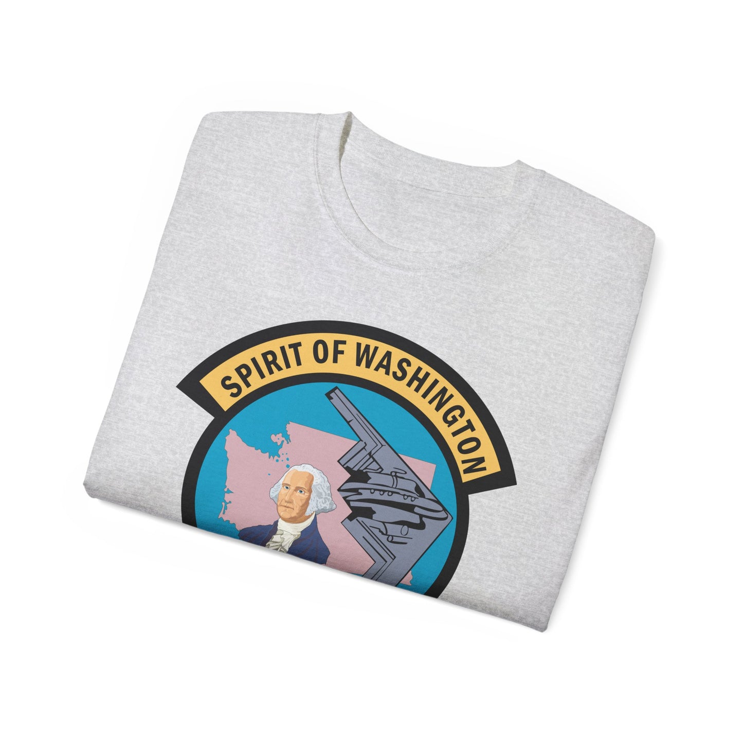 Unisex Ultra Cotton Tee - USAF - B2 - Spirit of Washington - Stealth Bomber wo txt X 300