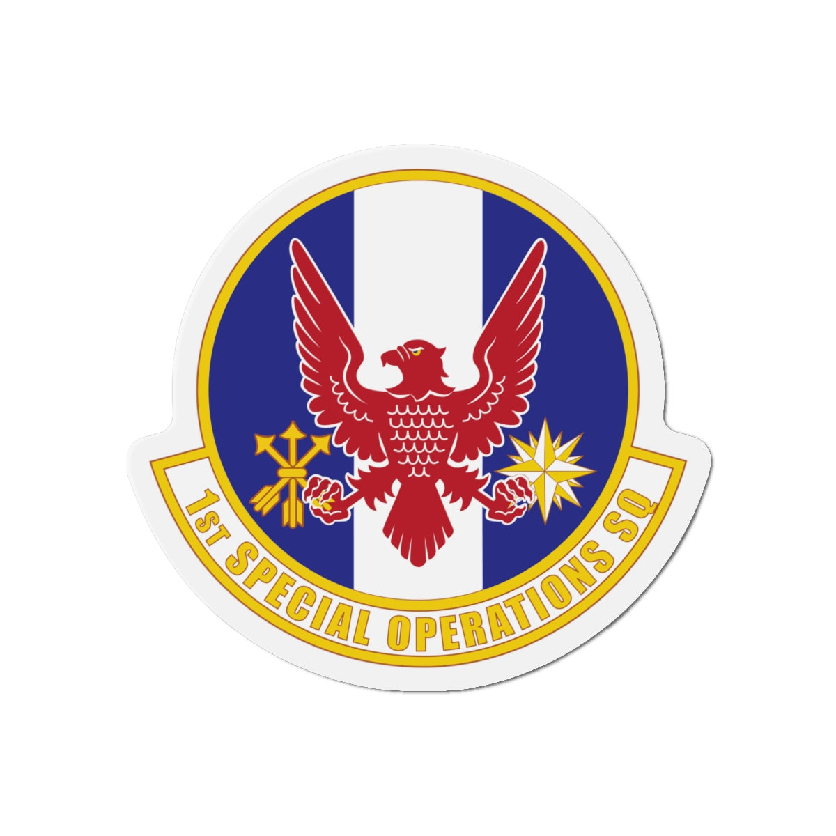 Die-Cut Magnet - USAF - 1st Special Operations Squadron wo txt