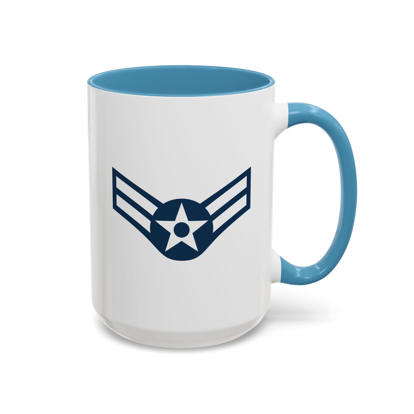 Accent Coffee Mug (11oz & 15oz) - USAF - Airman - First Class (E3) - 2020