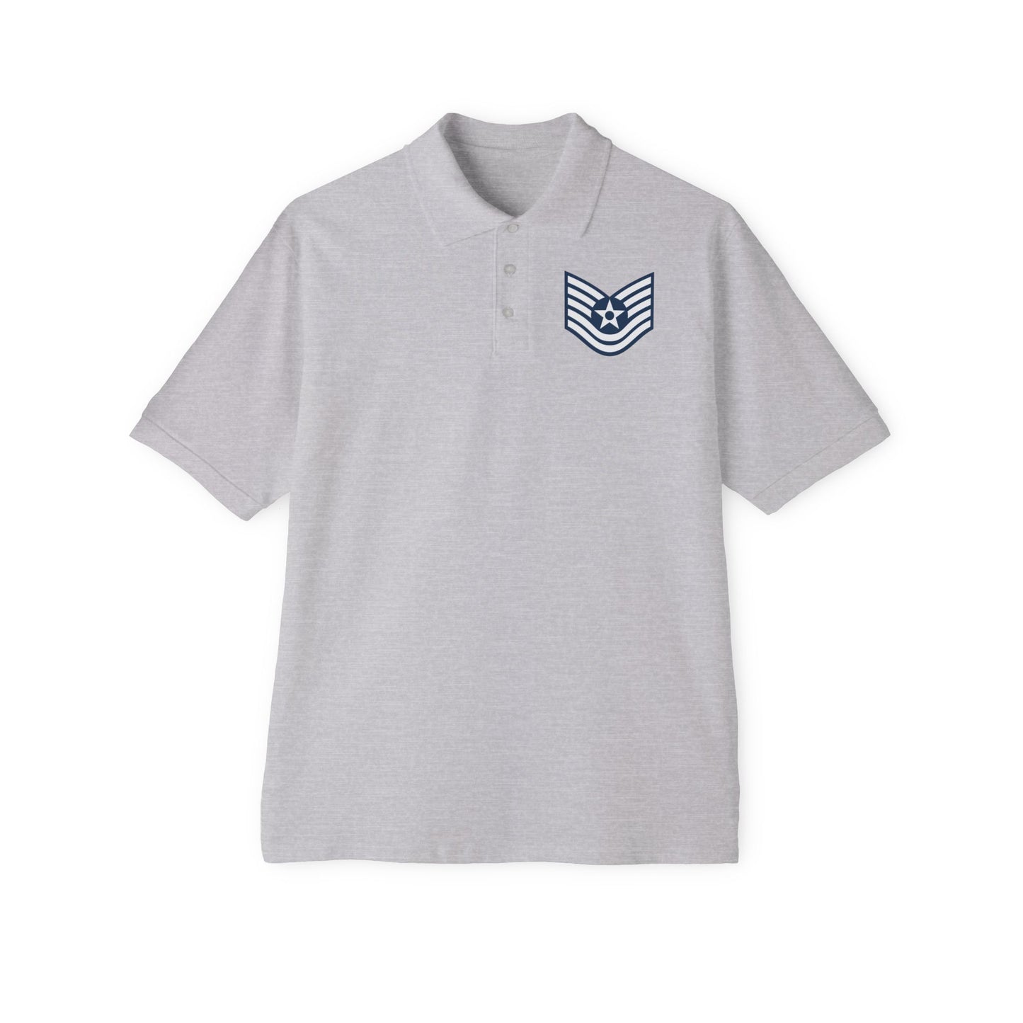 Men's Piqué Polo - USAF - Technical Sergeant (E6) - 2020