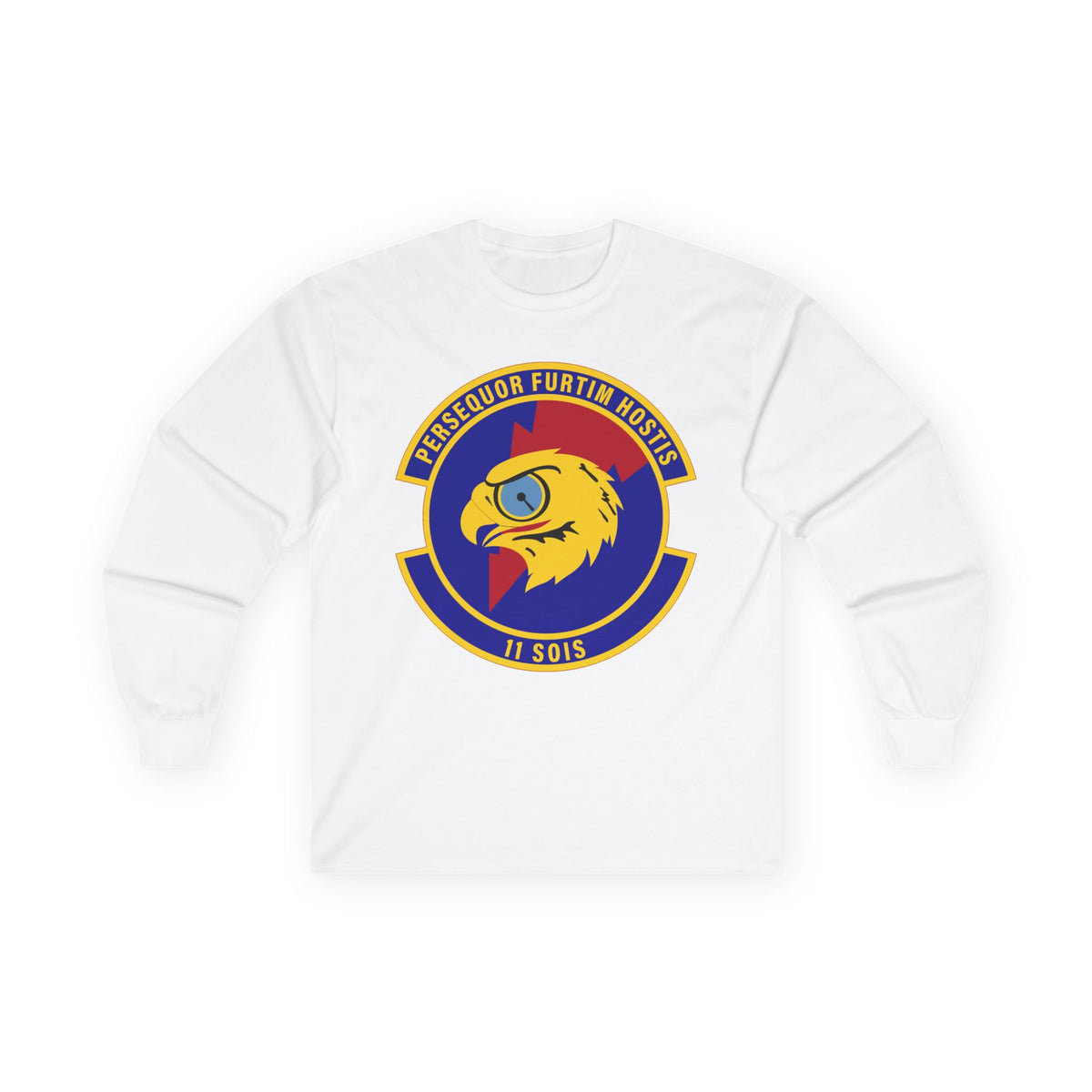 Unisex Ultra Cotton Long Sleeve Tee - USAF - 11th Special Operations Intelligence Sq wo txt X 300