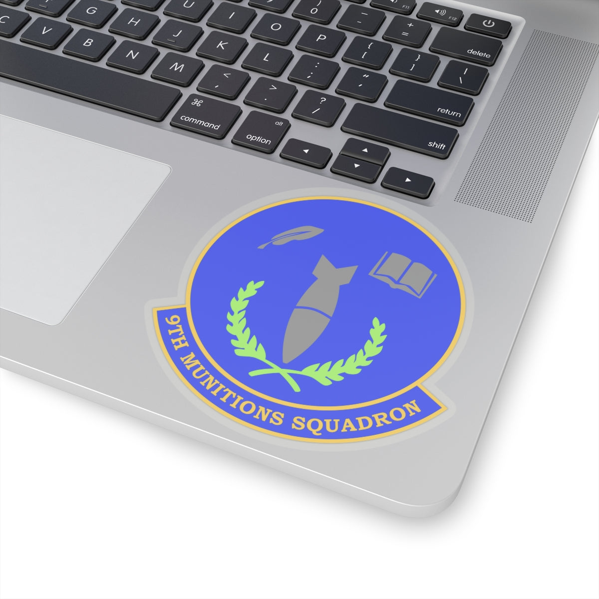 Kiss-Cut Stickers - USAF - 9th Munitions Squadron wo txt X 300