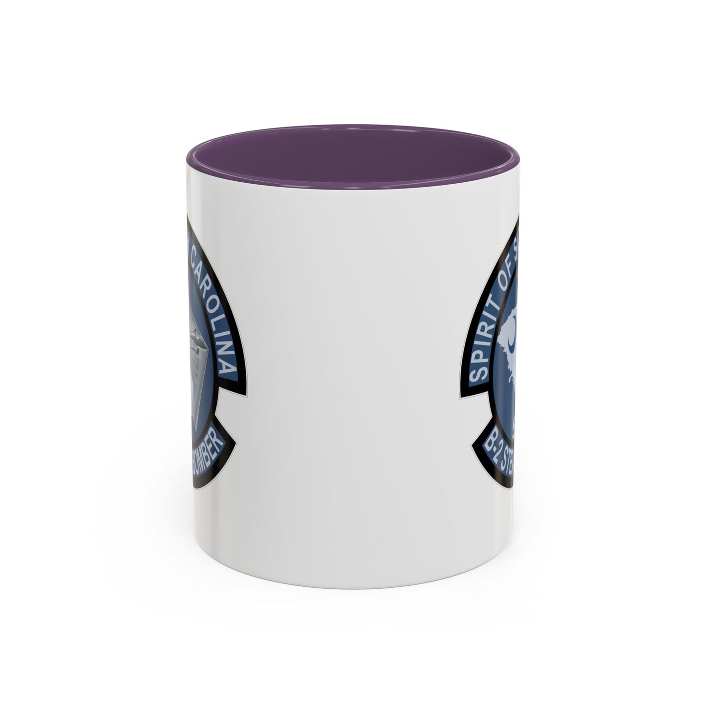Accent Coffee Mug (11oz & 15oz) - USAF - B2 - Spirit of South Carolina Stealth Bomber wo Txt X 300