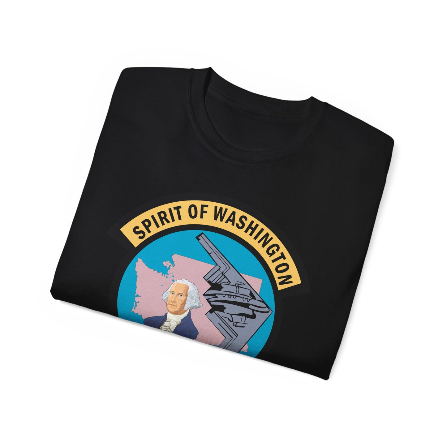 Unisex Ultra Cotton Tee - USAF - B2 - Spirit of Washington - Stealth Bomber wo txt X 300