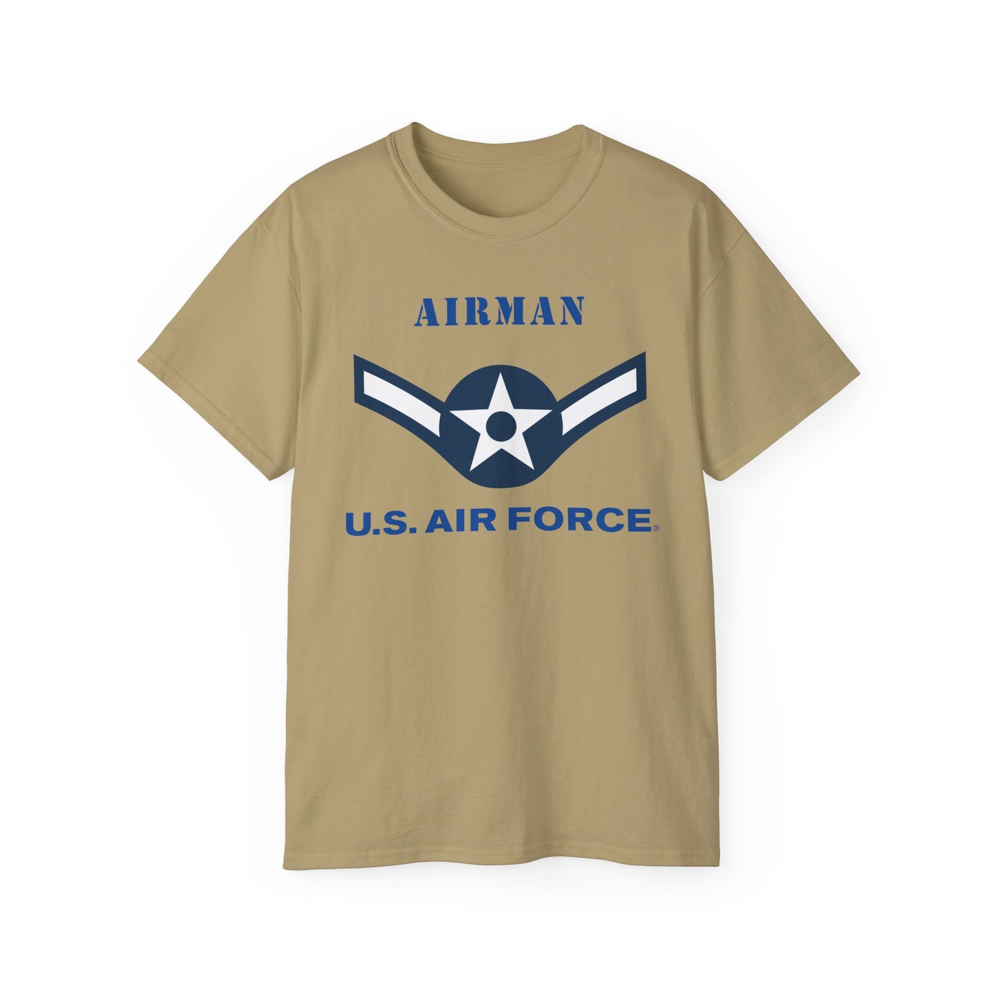 Unisex Ultra Cotton Tee - USAF - Airman (E2) - 2020 - US Air Force w Text X 300