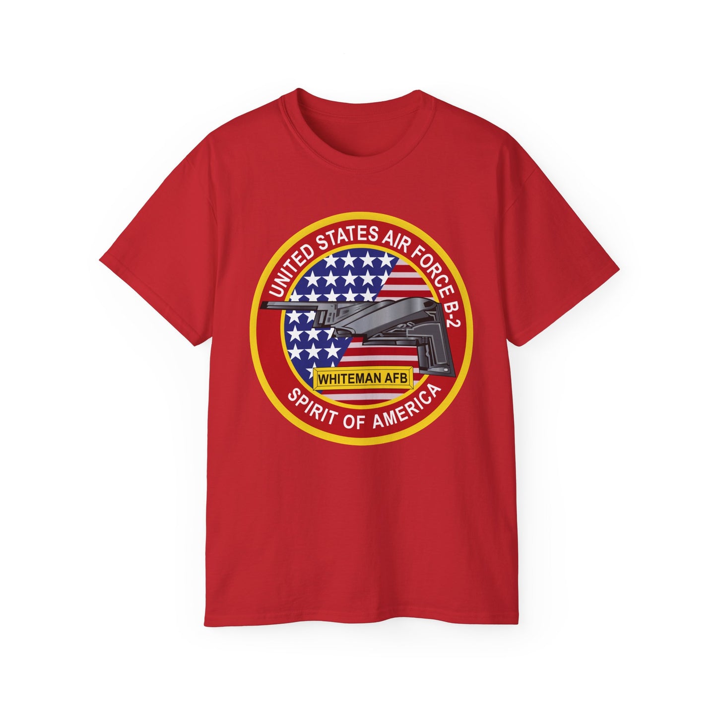 Unisex Ultra Cotton Tee - USAF - B2 - Spirit - Stealth Bomber wo Txt