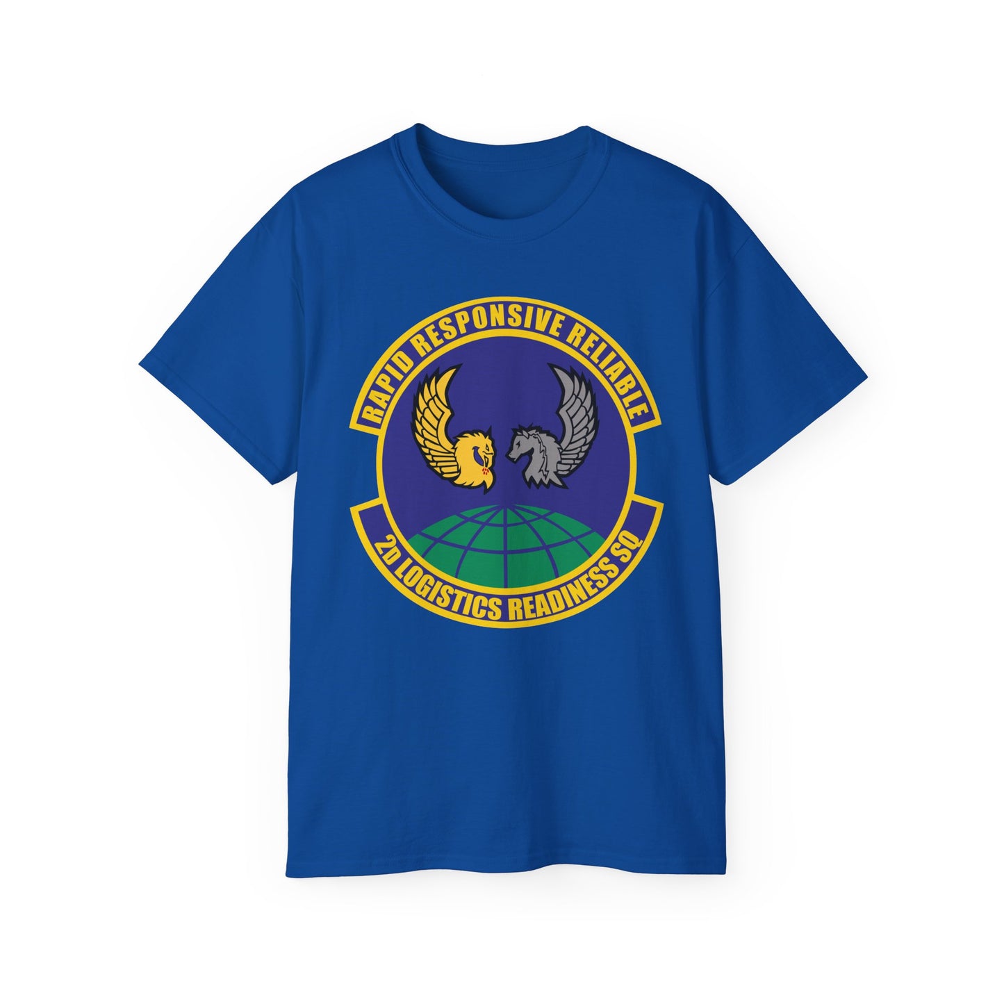 Unisex Ultra Cotton Tee - USAF - 2d Logistics Readiness Squadron wo txt