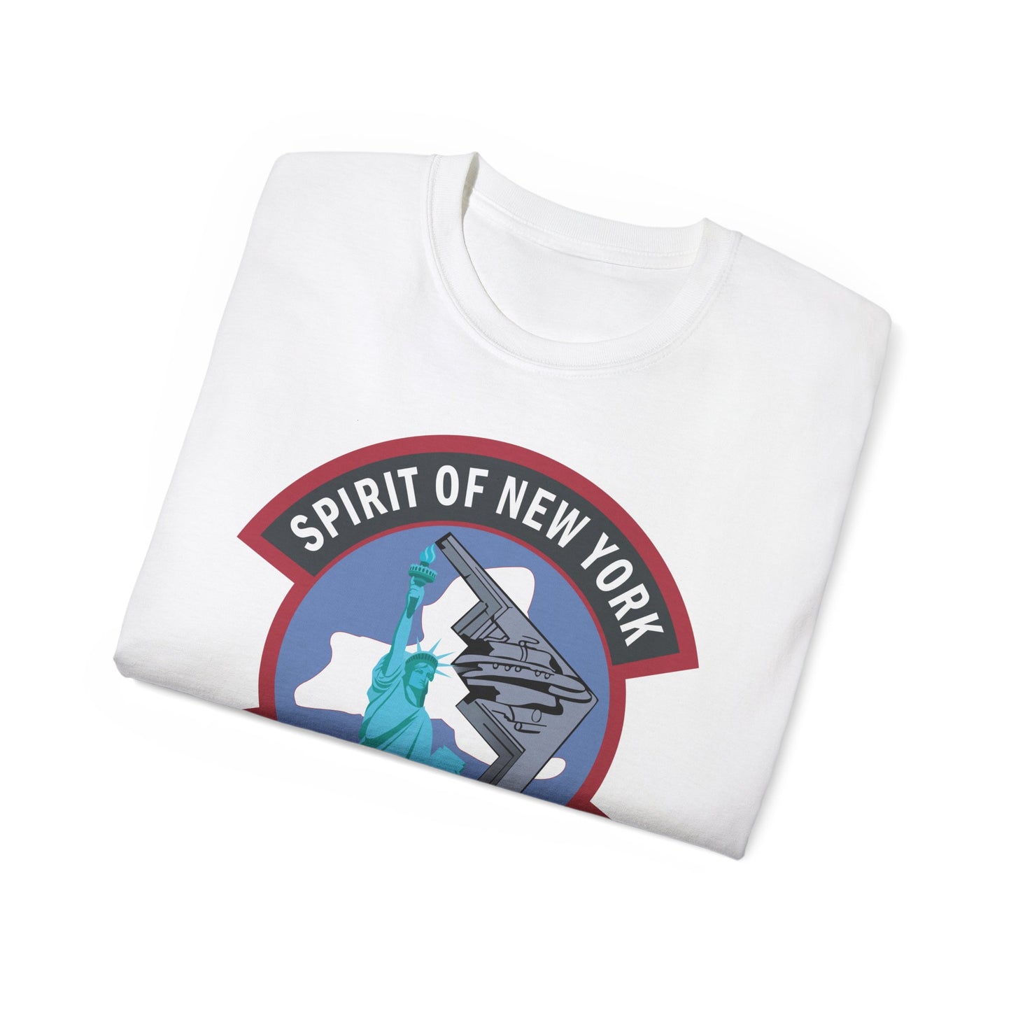 Unisex Ultra Cotton Tee - USAF - B2 - Spirit of New York - Stealth Bomber wo txt X 300
