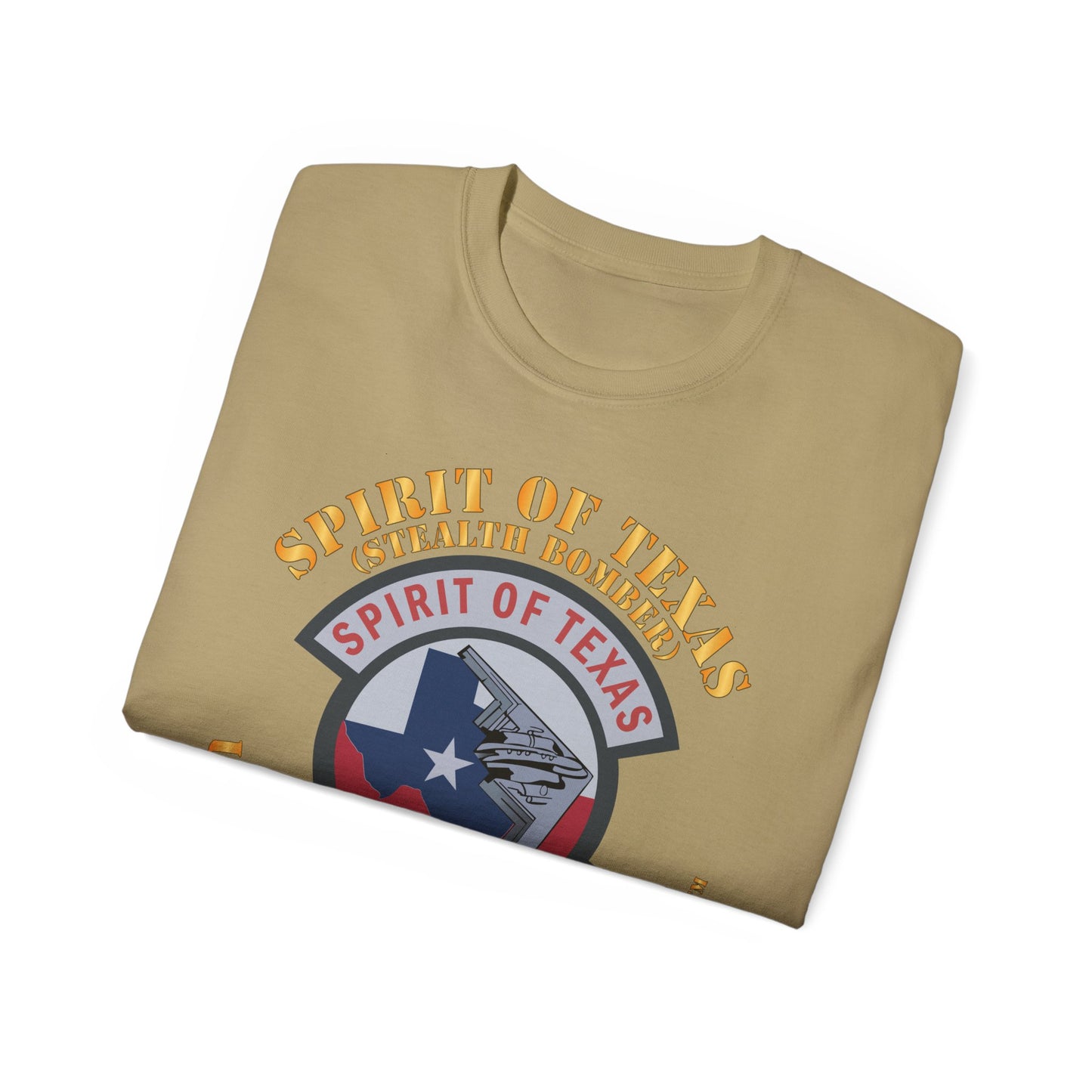 Unisex Ultra Cotton Tee - USAF - B2 - Spirit of Texas - Stealth Bomber X 300