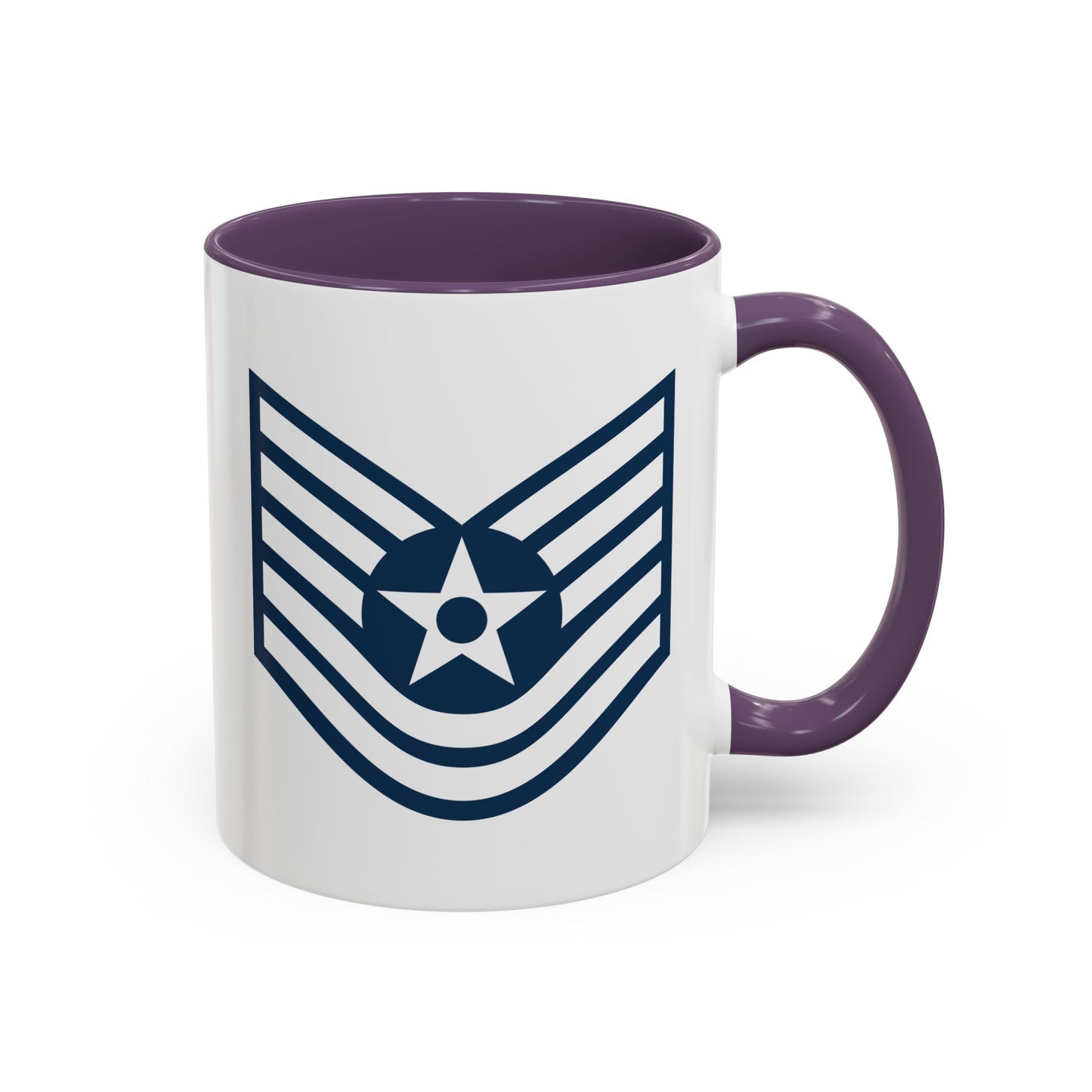 Accent Coffee Mug (11oz & 15oz) - USAF - Technical Sergeant (E6) - 2020