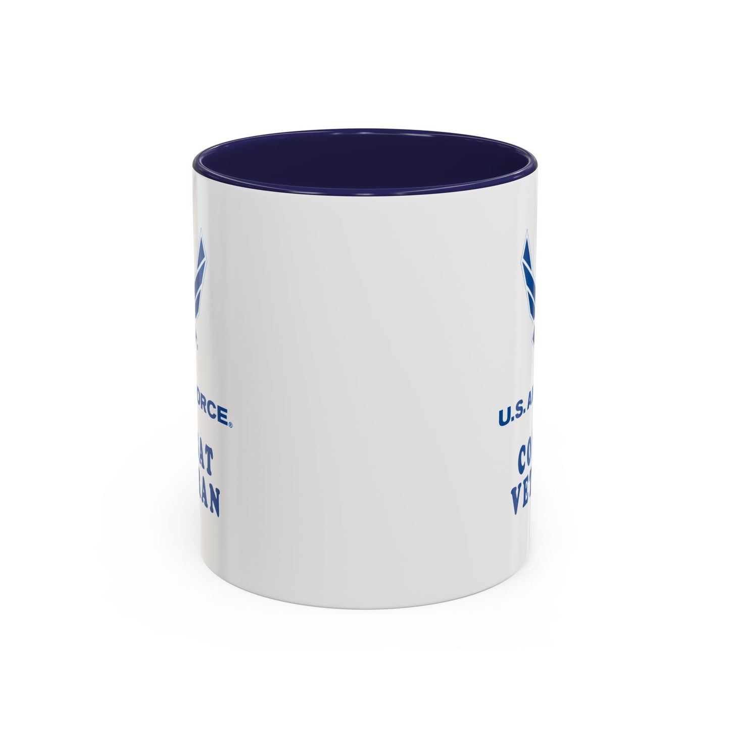 Accent Coffee Mug (11oz & 15oz) - USAF - Air Force - Combat Veteran X 300