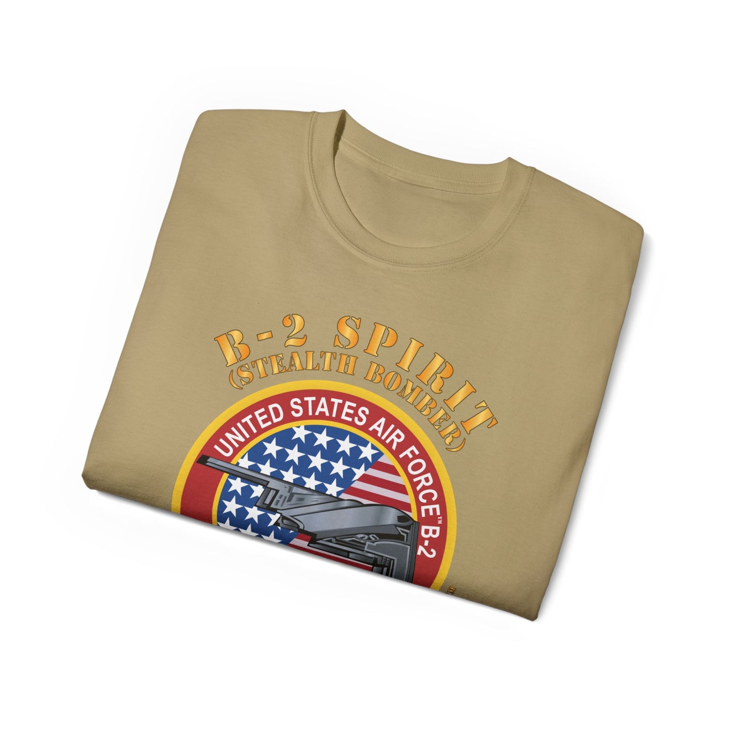 Unisex Ultra Cotton Tee - USAF - B2 - Spirit - Stealth Bomber X 300