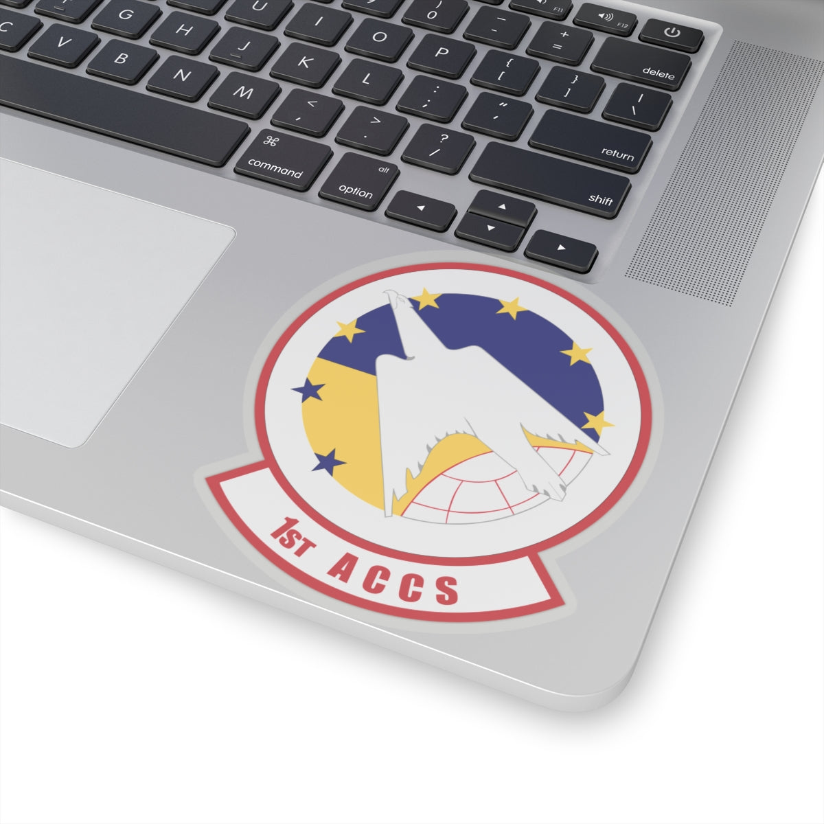 Kiss-Cut Stickers - USAF - 1st Airborne Command Control Squadron (ACC) wo txt X 300