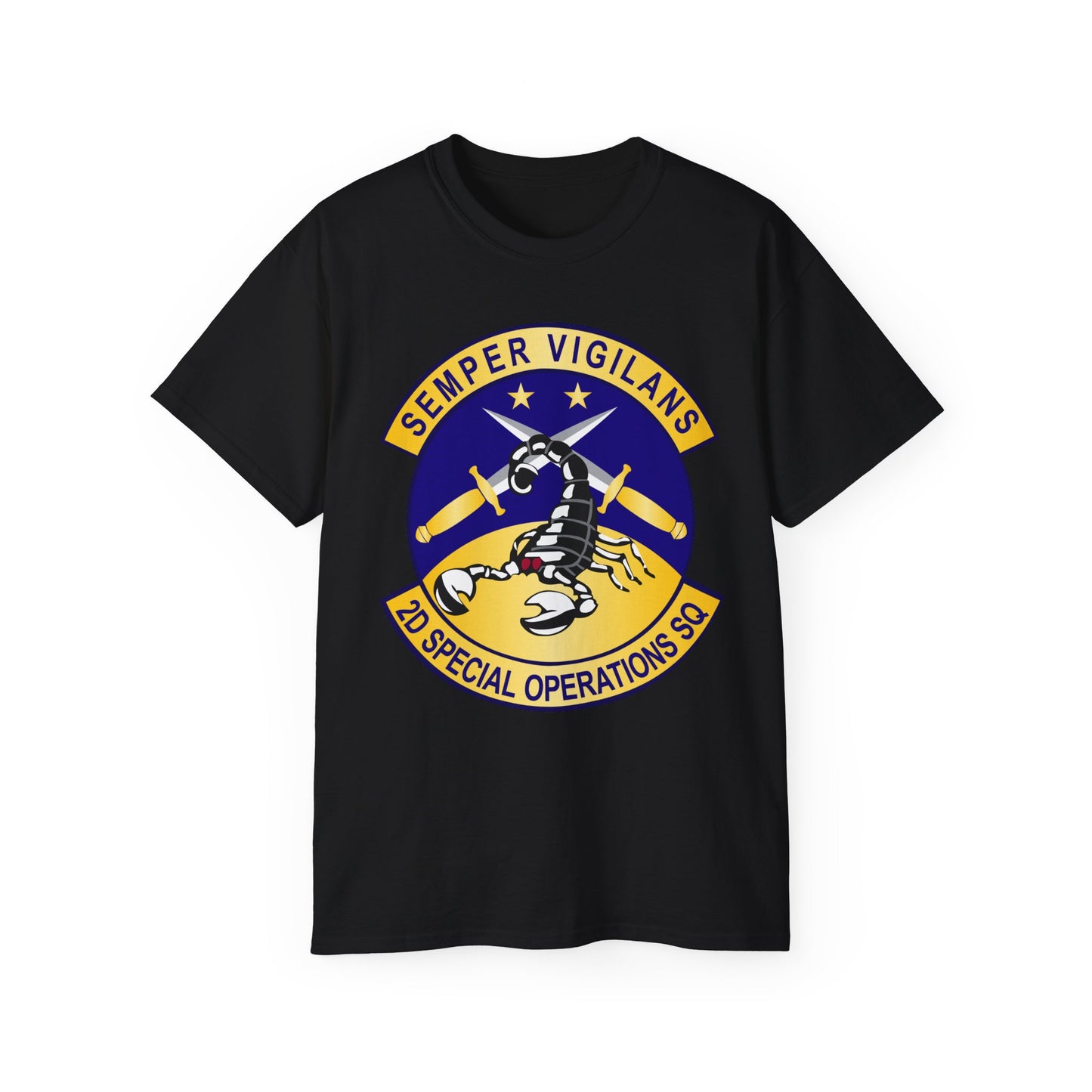 Unisex Ultra Cotton Tee - USAFSOF - 2nd Special Operations Squadron wo Txt