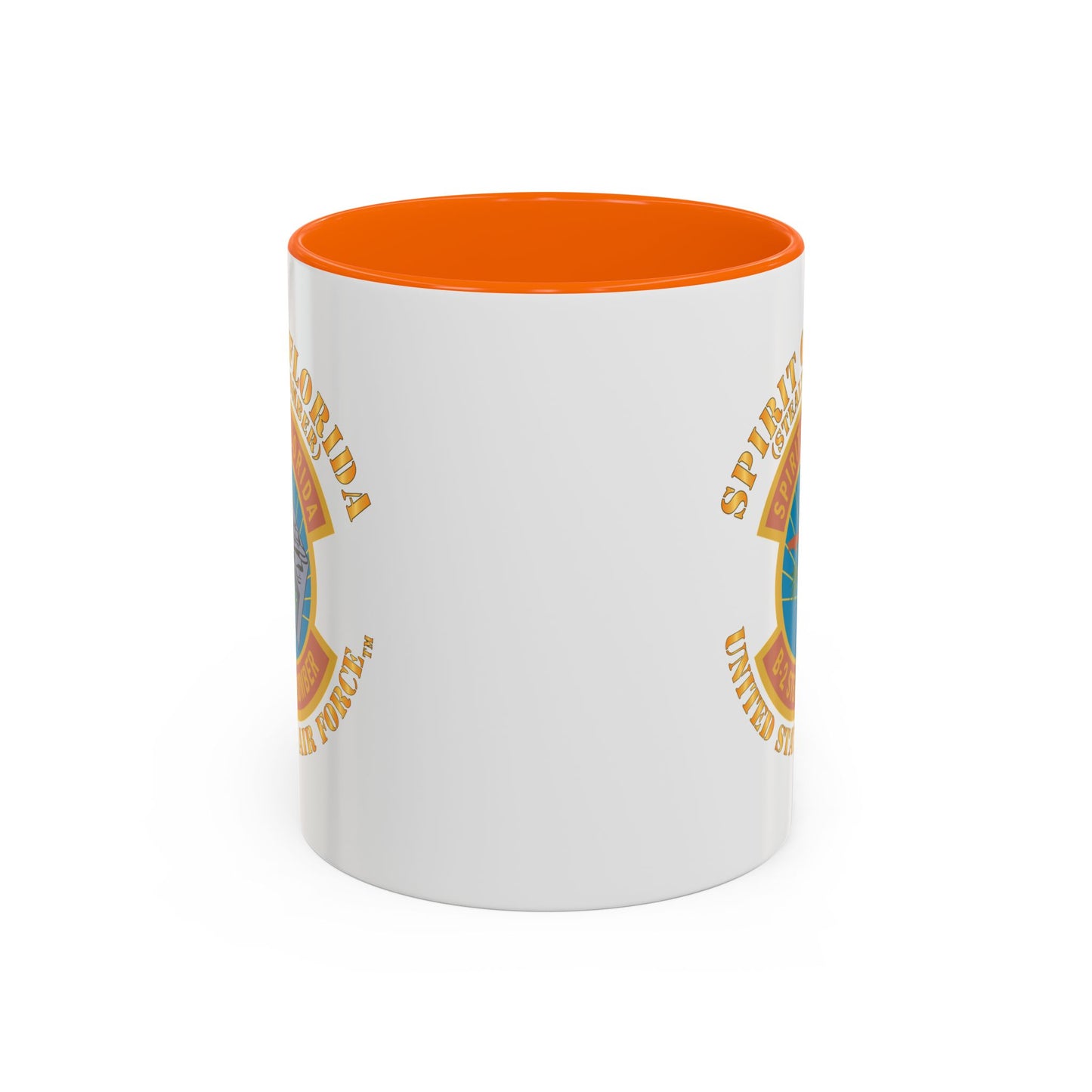 Accent Coffee Mug (11oz & 15oz) - USAF - B2 - Spirit of Florida - Stealth Bomber X 300