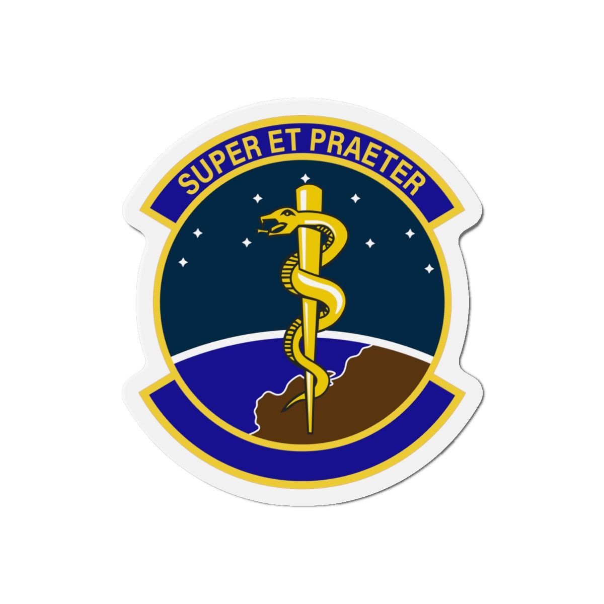 Die-Cut Magnet - USAF - 9th Operational Medical Readiness Sq wo txt X 300