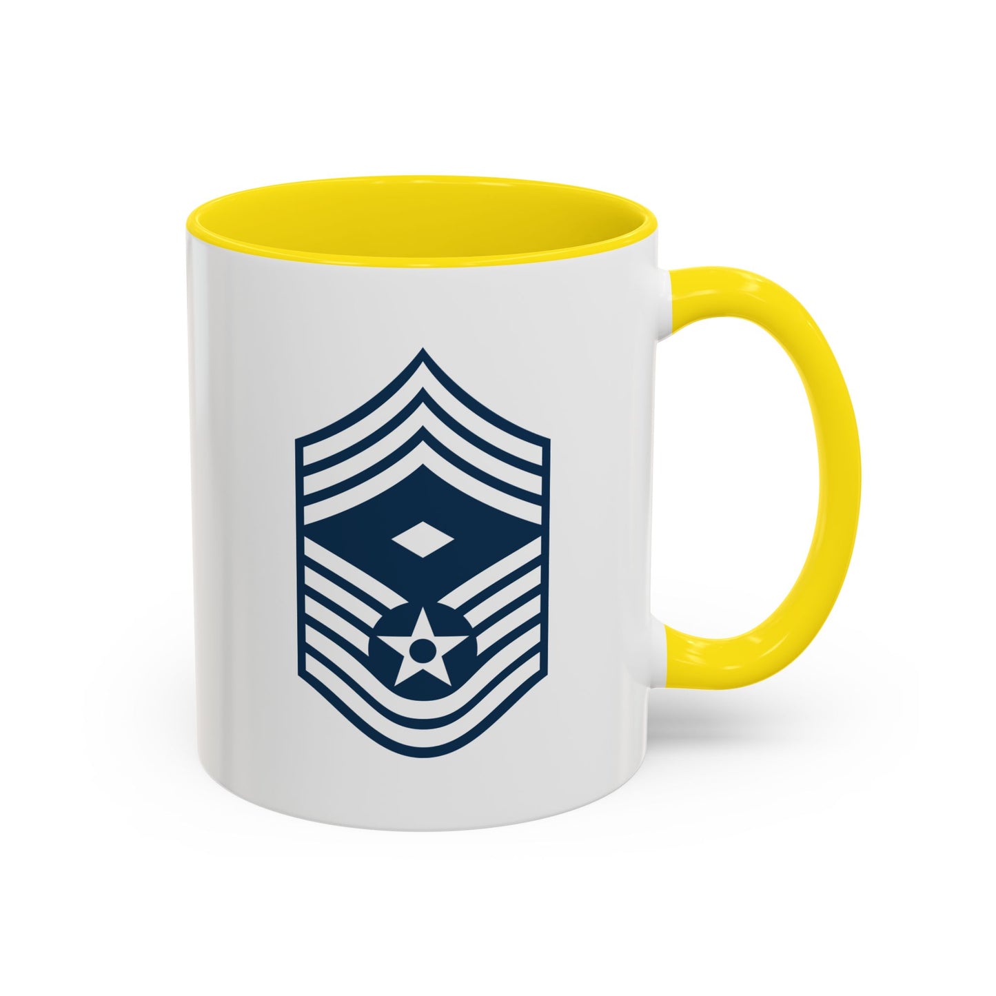 Accent Coffee Mug (11oz & 15oz) - USAF - First Sergeant (E9b) - 2020