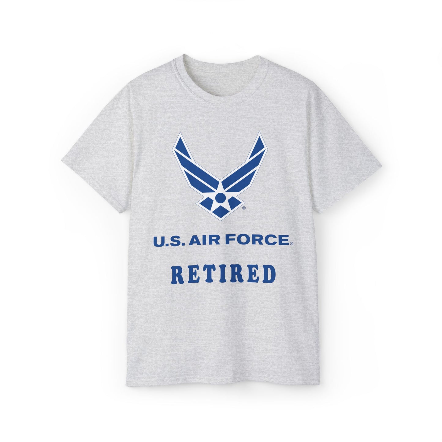 Unisex Ultra Cotton Tee - USAF - Air Force - Retired X 300