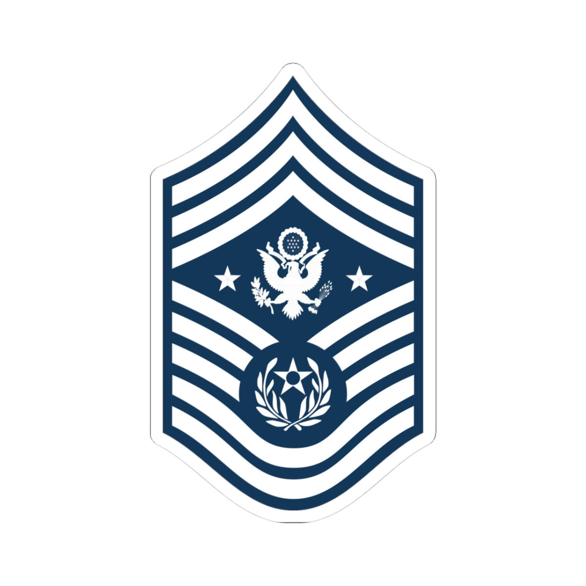 Kiss-Cut Stickers - USAF - Chief Master Sergeant of the Air Force (E9d) - 2020