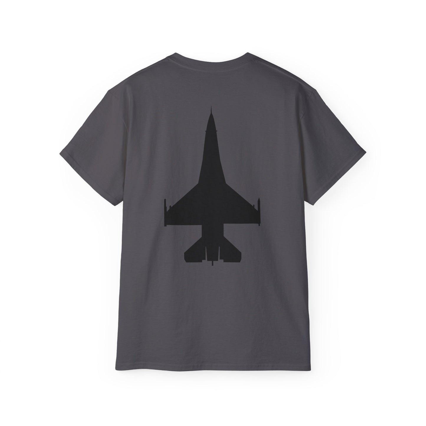 Unisex Ultra Cotton Tee - Aircraft - F-16 -Top - Black wo Txt X 300