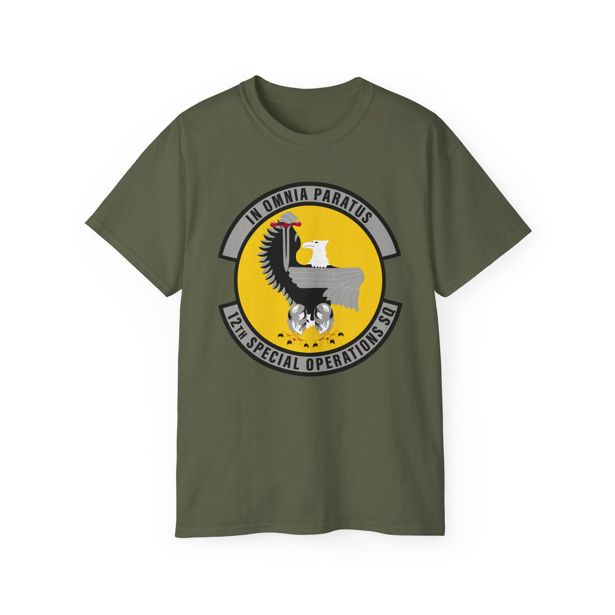 Unisex Ultra Cotton Tee - USAF - 12th Special Operations Squadron wo txt