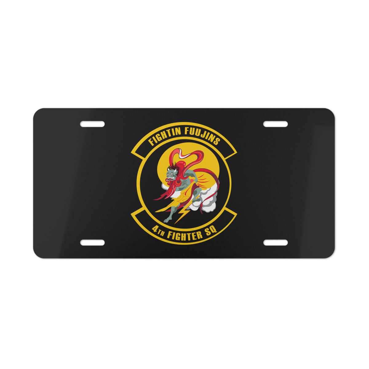 License Plate - USAF - 4th Fighter Squadron wo txt